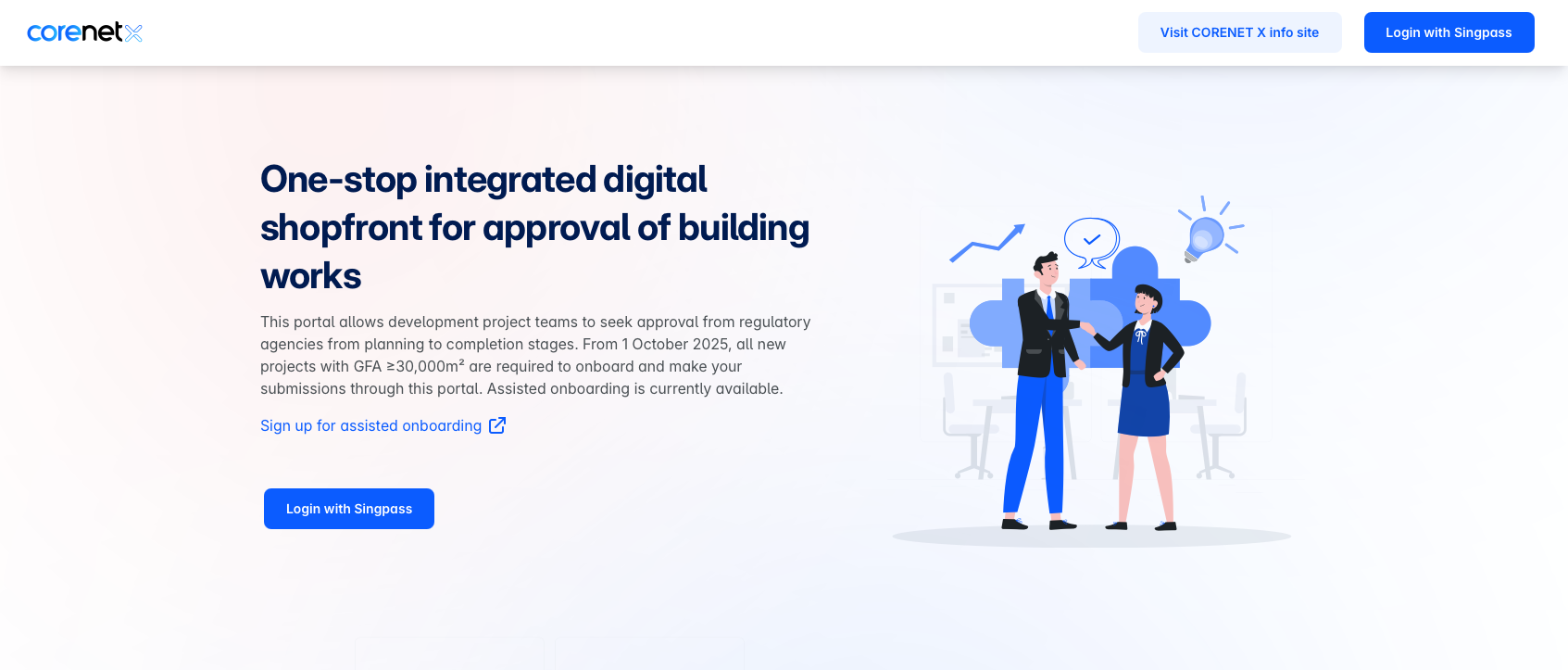 CORENET X and IFC+SG Regulatory Compliance