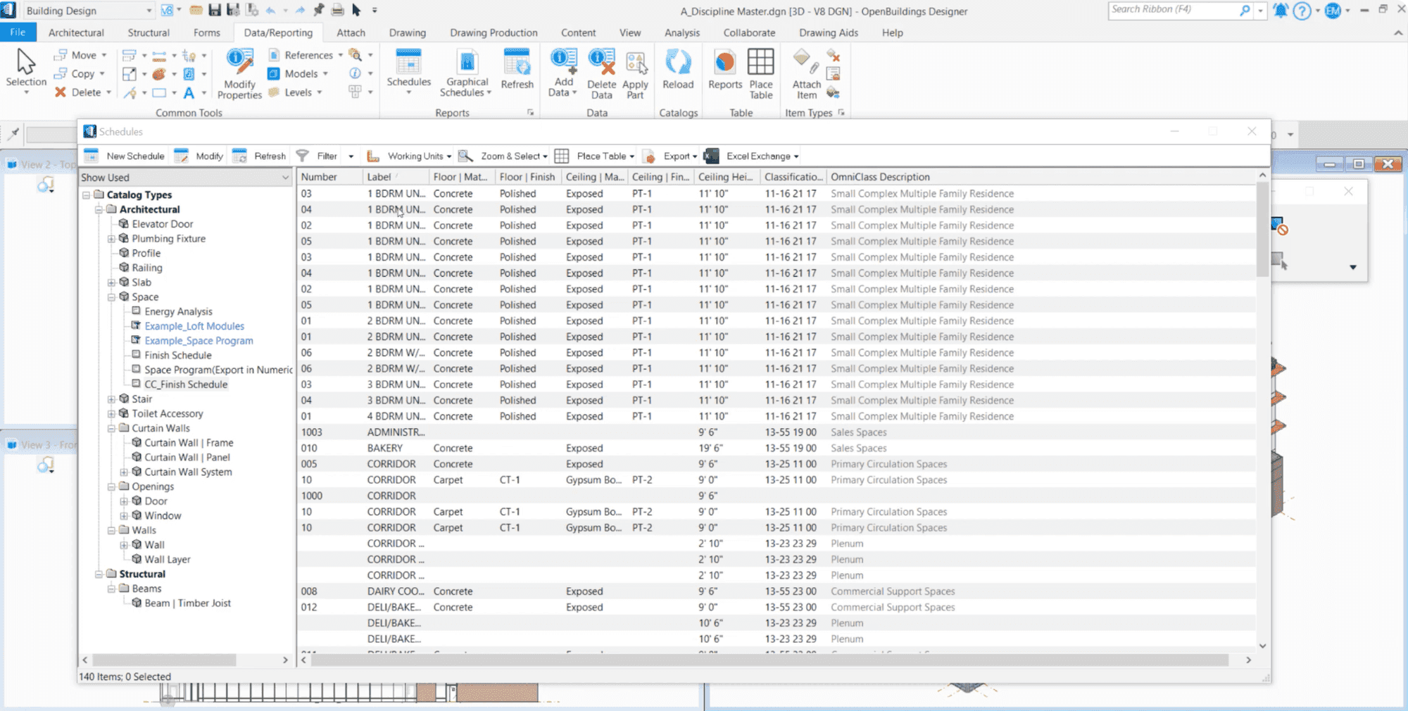 MEP BIM quantity takeoffs and material schedules
